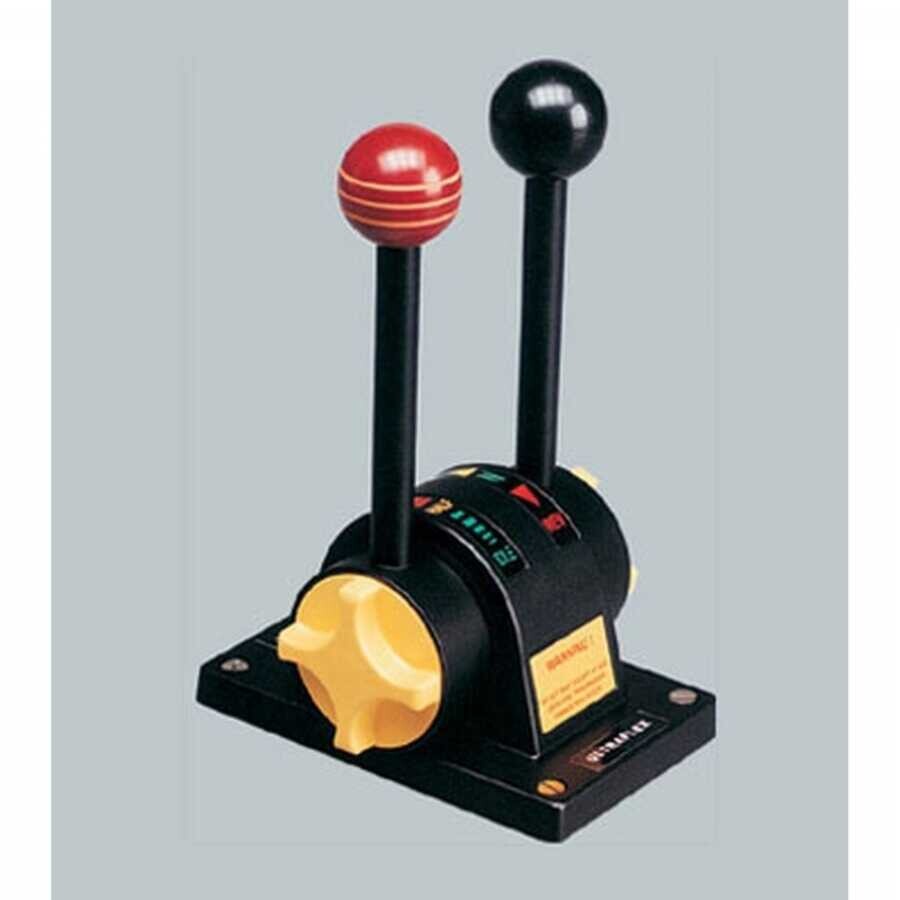 Ultraflex B100 Ayarlı Ağır Hizmet Çift Kol / Sarı Siyah - 1